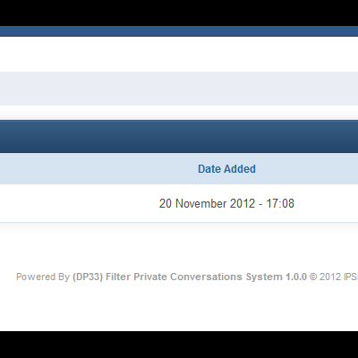 Подробнее о "Filter Private Conversations System 1.0.0"