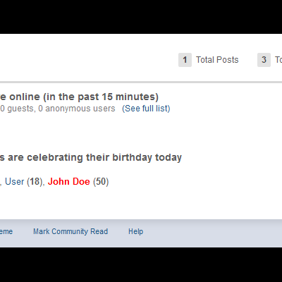 Подробнее о "(SOS33) Birthday Members Below Online List 1.0.0"