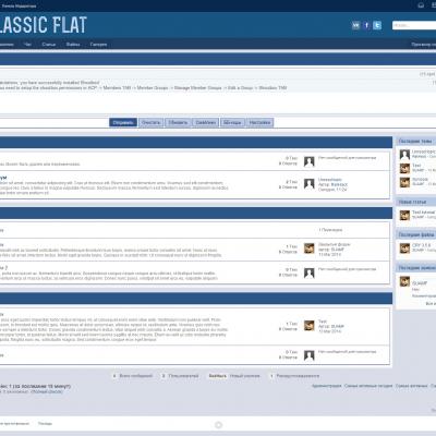 More information about "IPBoard Classic Flat Skin"