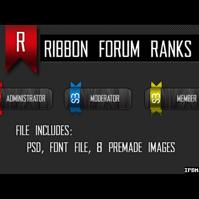 Подробнее о "Ribbon Forum Ranks v3.1"