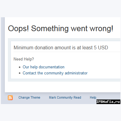 Подробнее о "Minimum Donation Amount 1.0.0"