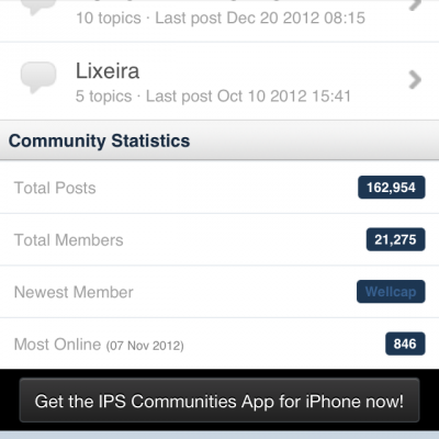 Подробнее о "(SOS34) Community Statistics on Mobile Skin 1.0.0"