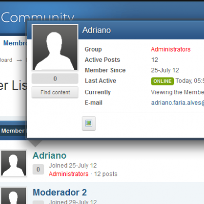 Подробнее о "(SOS33) Link to Profile Card on Members List 1.0.0"