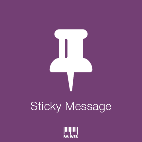 (FMW41) Sticky Message
