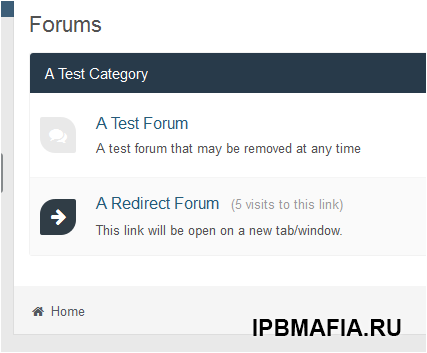 Redirect Forum on New Tab