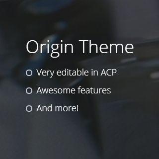 More information about "Origin Theme 2.1"