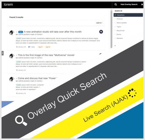 More information about "Overlay Live Quick Search"